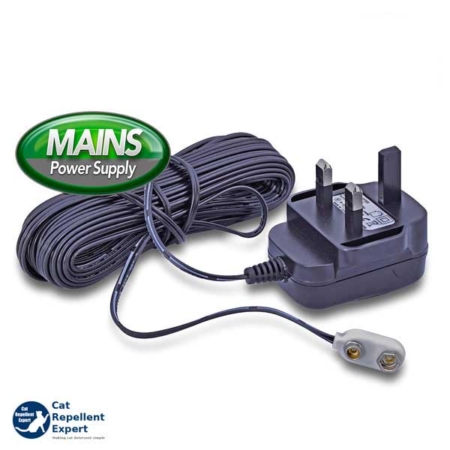 12 Volt Mains Adapter for CATWatch Ultrasonic Deterrent