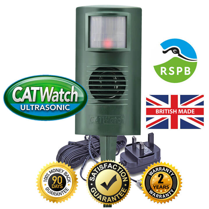 The CATWatch is made in Britain, approved by the RSPB and comes with 90-day moneyback guarantee, and a 2-year manufacture's warranty